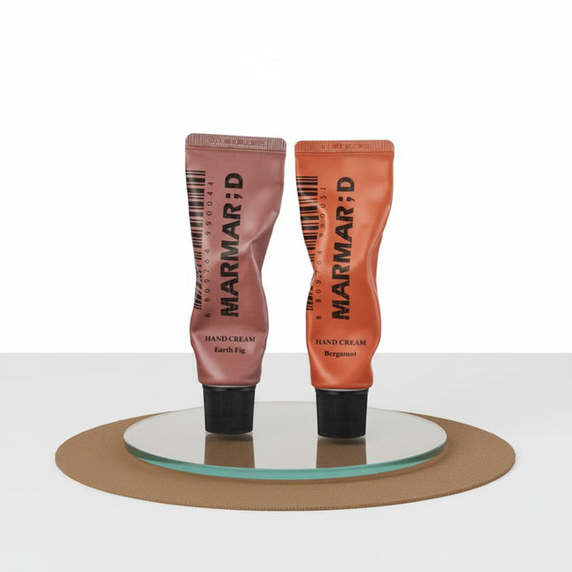 MARMARDI Dolce Earth Fig 50ml + Bergamot 50ml Hand Cream Set