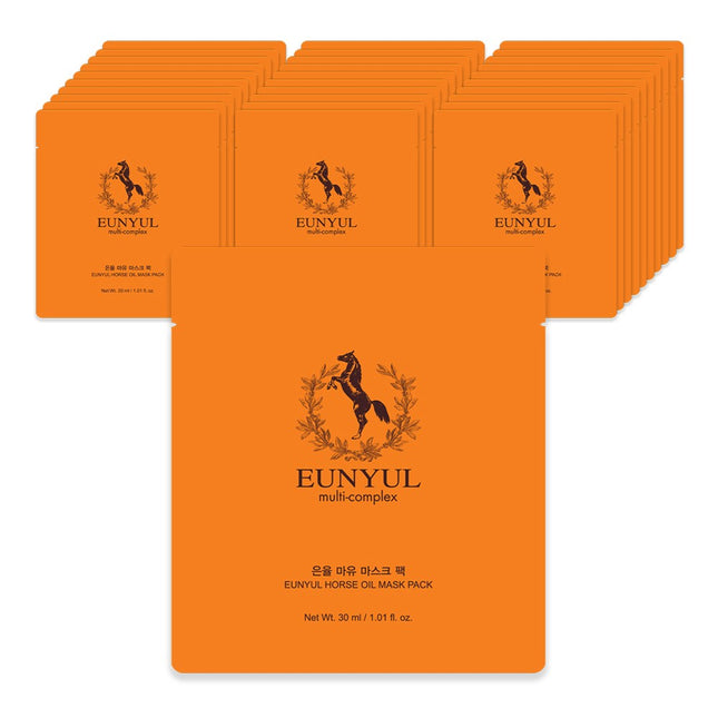EUNYUL  Horse Oil Mask Pack 30ml 30 sheets 1 count