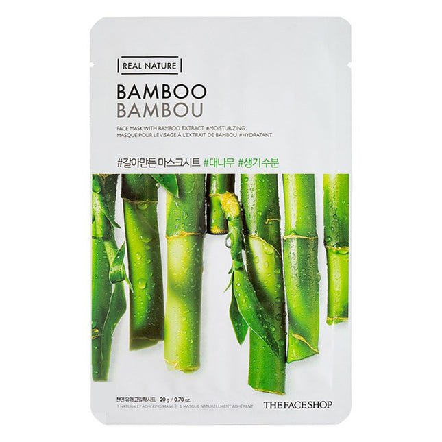THE FACE SHOP  Fresh Nature Origin Bamboo Sheet Mask, 1 Sheet, 1 Count