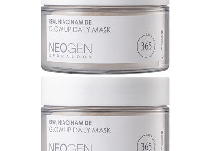 NEOGENDERMA LOGY Neogen Dermalogy Real Niacinamide Glow Up Daily Mask 180ml, 40 Counts, 2 Pack