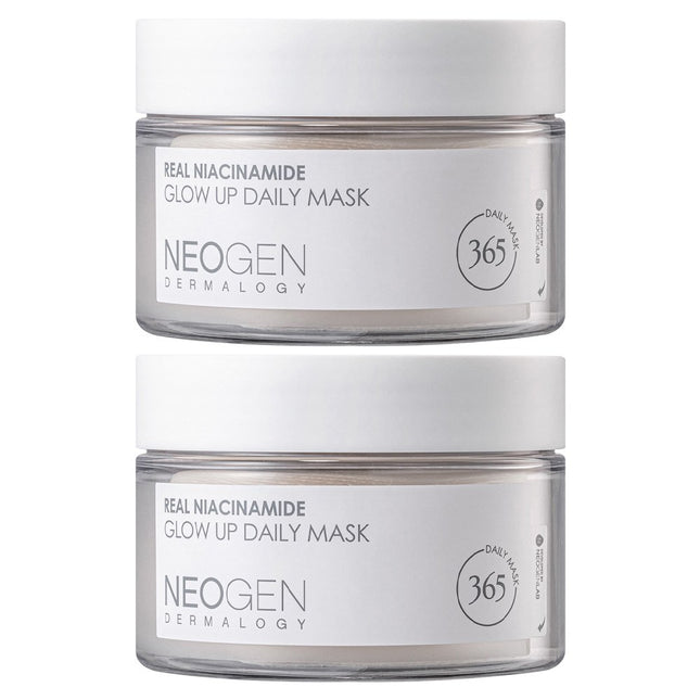 NEOGENDERMA LOGY Neogen Dermalogy Real Niacinamide Glow Up Daily Mask 180ml, 40 Counts, 2 Pack