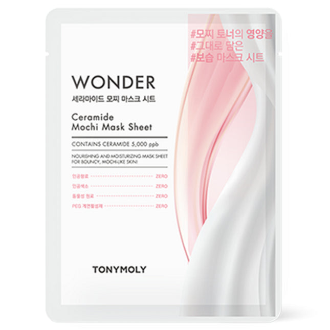 TONYMOLY  Wonder Ceramide Mochi Mask Sheet 20g 1Count 1Pack
