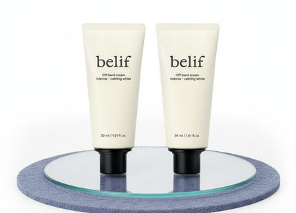 BELIF OFF Hand Cream Calming White 30ml Double Set