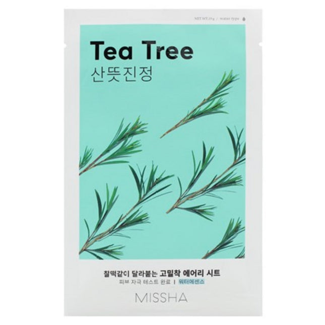 MISSHA  Airy Fit Sheet Mask Tea Tree, 1 Sheet, 1 Count