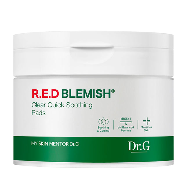 DR.G  Red Blemish Clear Quick Soothing Pack 130ml, 70 counts, 1 pack