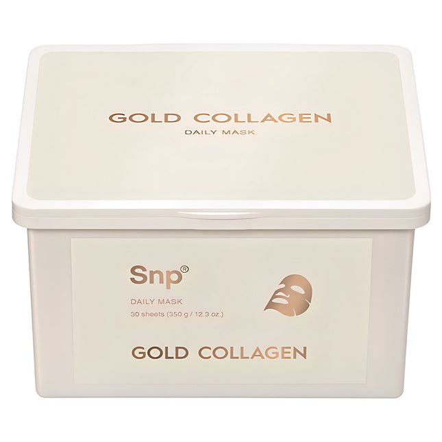 SNP  Gold Collagen Daily Wash-off Mask Pack 350g, 30 count, 1 unit