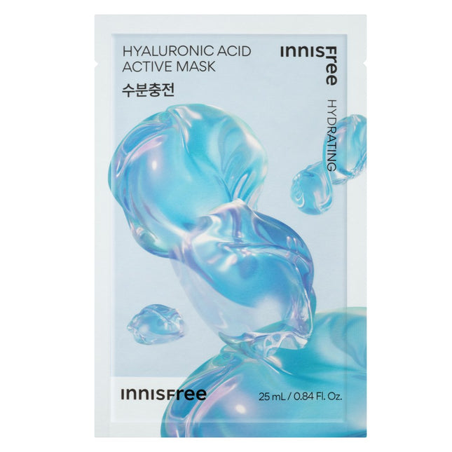 INNISFREE  New Hyaluronic Acid Active Mask 25ml, 1 Count, 1 Pack