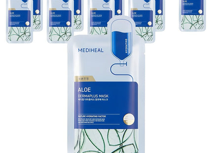 MEDIHEAL  Derma Plus Aloe Mask 10ea 1pack