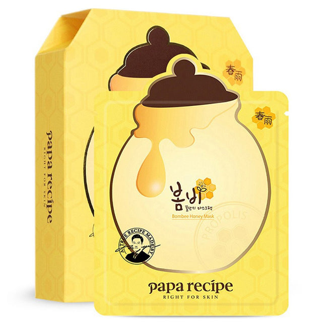 PAPA RECIPE Bombee Honey Jar Mask Pack, 10 Sheets, 1 Pack