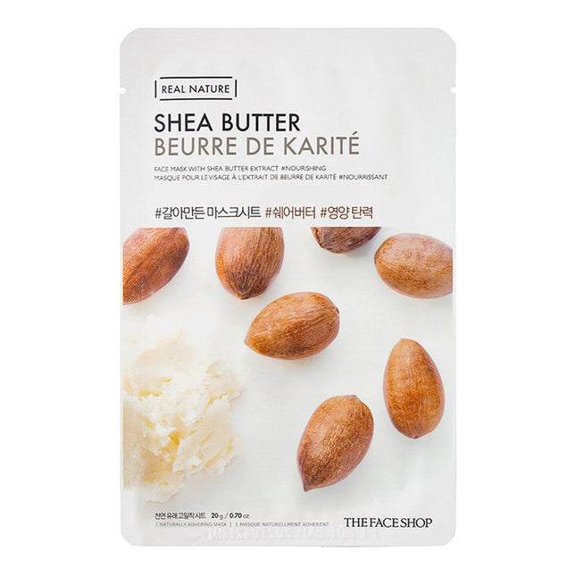THE FACE SHOP The Face Shop Real Nature Shea Butter Mask Sheet, 1 Count, 1 Pack