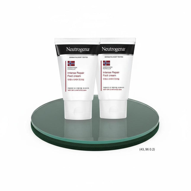 NEUTROGENA Intense Repair Foot Cream Double Pack 56g+56g