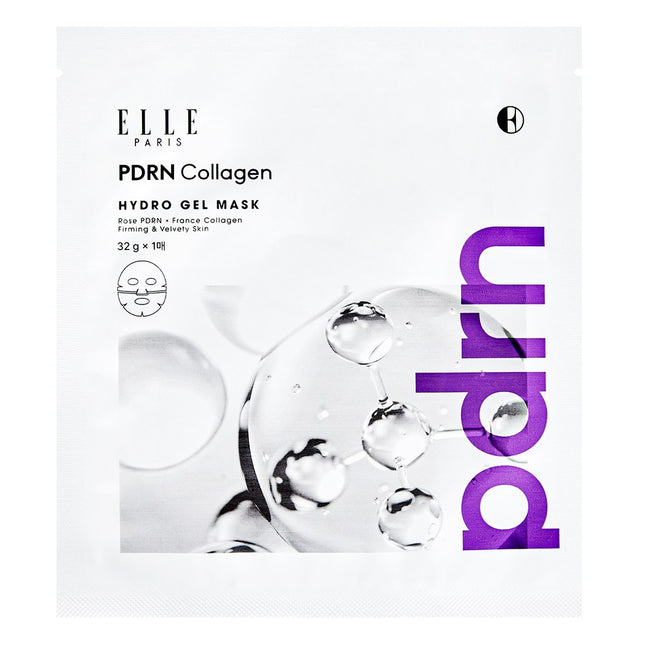 ELLE PARIS  PDRN COLLAGEN HYDROGEL MASK 1 SHEET, 1 COUNT