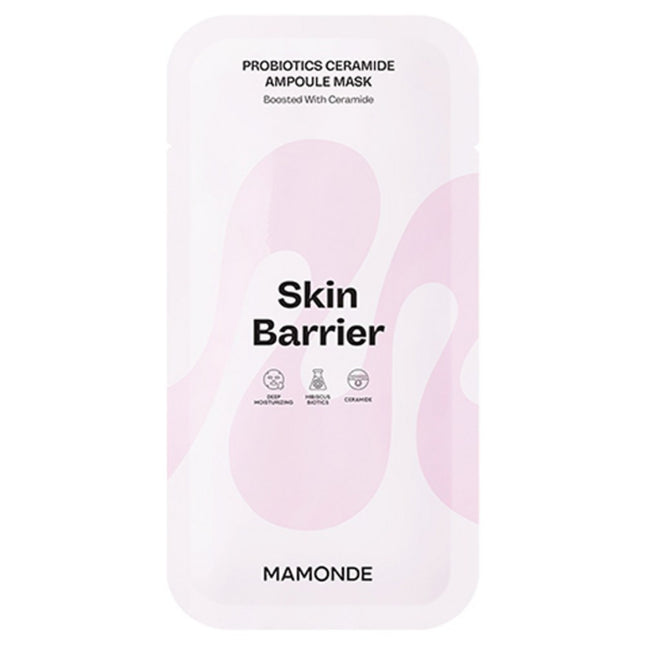 MAMONDE  Probiotics Ceramide Ampoule Mask Pack 23ml 1 Sheet 1 Count