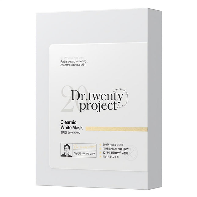 DR.TWENTYPROJECT  Clearnic White Mask 30ml, 10ea, 1 Pack