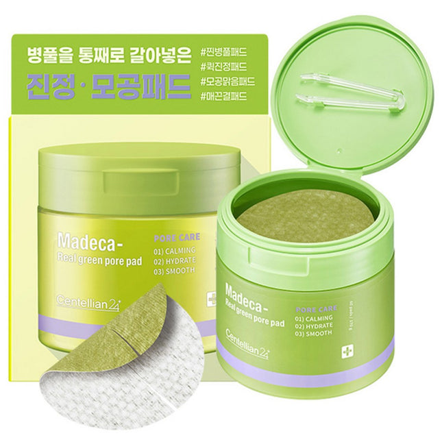 CENTELLIAN24 Madeca Real Green Pore Pad 170g, 60 Counts