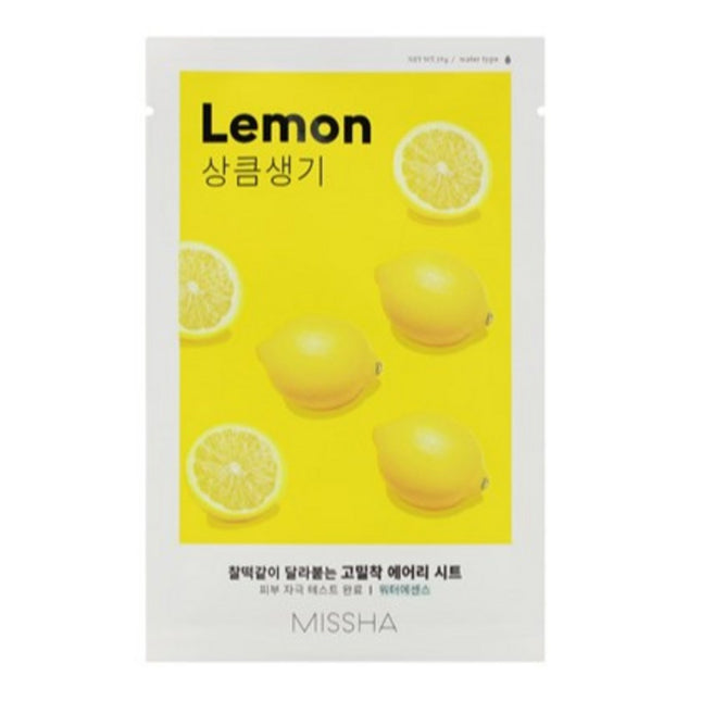 MISSHA  Airy Fit Sheet Mask Lemon 1ea, 1 count