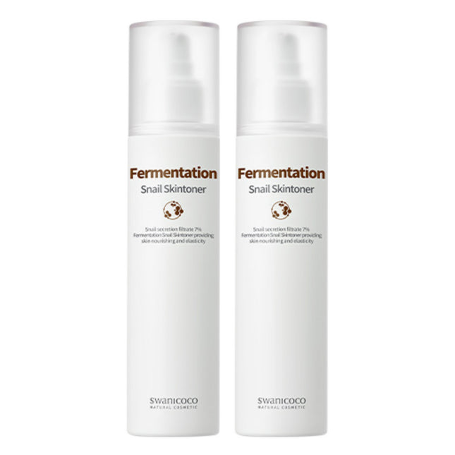SWANI COCO  Fermentation Snail Skin Toner 120ml 2 Pack