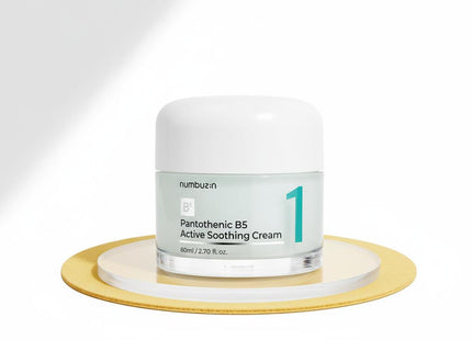 NUMBUZIN No1 Pantothenic Acid Active Soothing Cream 80ml + Pad 6ea Set