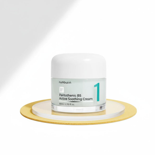 NUMBUZIN No1 Pantothenic Acid Active Soothing Cream 80ml + Pad 6ea Set