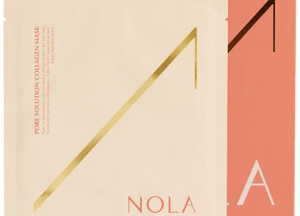 NORA.FOR.SOLUTION Nora For Solution Collagen Mask Pack, 4 count, 1 pack