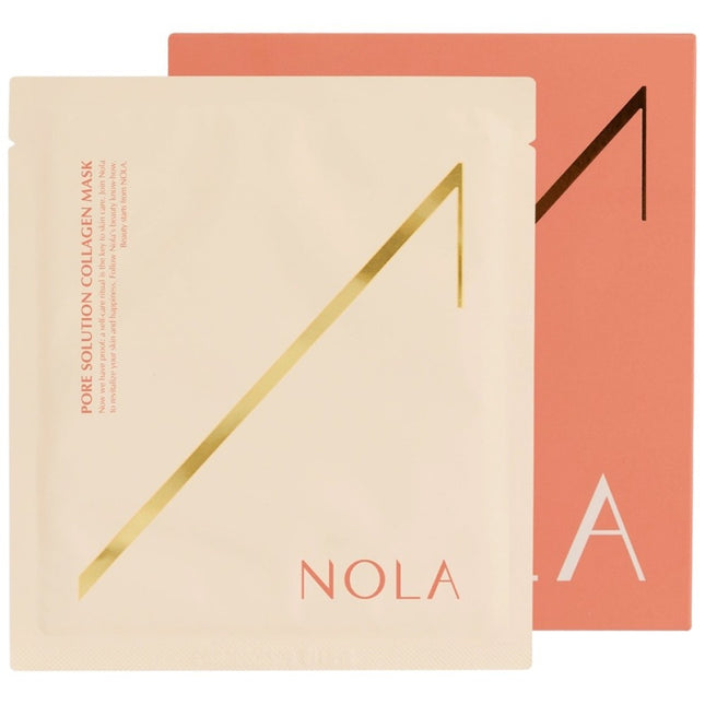 NORA.FOR.SOLUTION Nora For Solution Collagen Mask Pack, 4 count, 1 pack