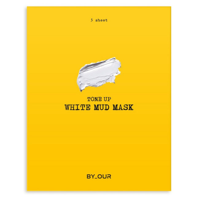 BAUER  Tone-Up White Mud Mask, Set of 3