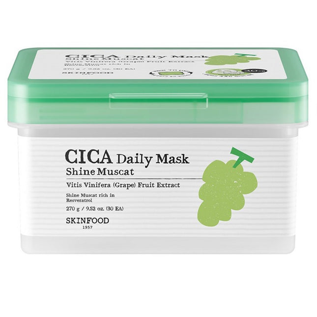 SKINFOOD  Shine Muscat Cicadaily Mask 270g, 30 Sheets, 1 Pack