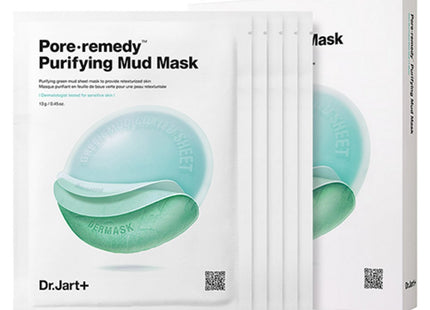 DR.JART+  Pore Remedy Purifying Mud Mask 5 Sheets 1 Pack
