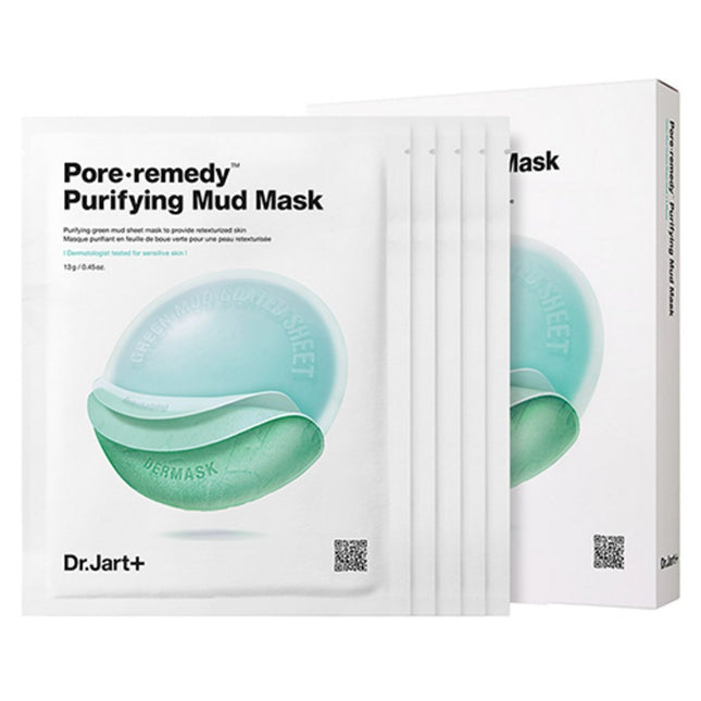 DR.JART+  Pore Remedy Purifying Mud Mask 5 Sheets 1 Pack