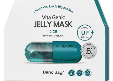 BANOBAGI  Vita Genic Jelly Mask Cica 30ml, 10 Count, 1 Pack