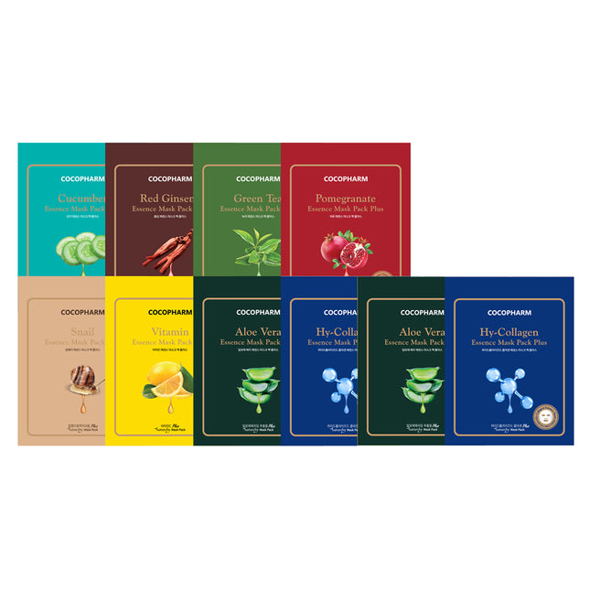 NATURE BY  Essence Mask Pack Plus Mixed 25g x 100p Set, 1 Set