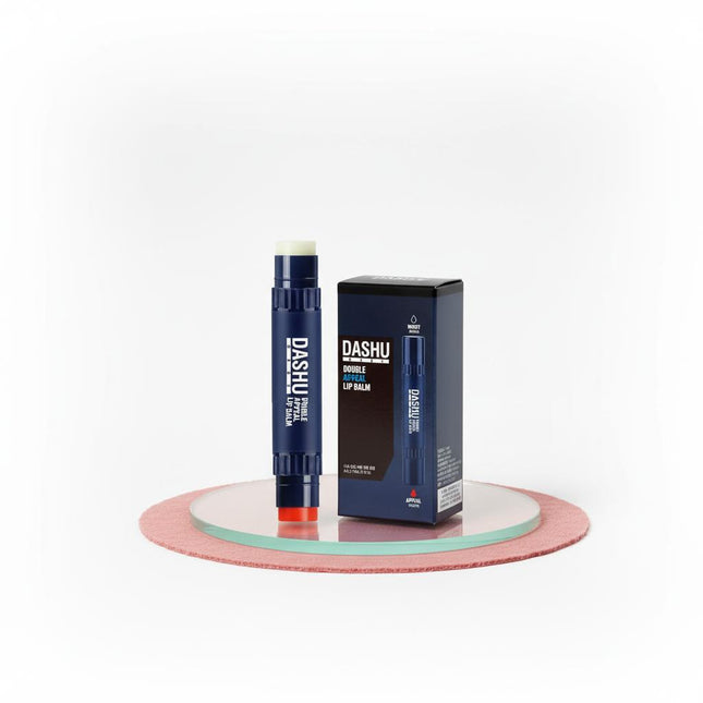 DASHU MENS DOUBLE APPEAL LIP BALM