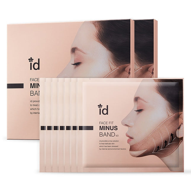 NONE COMPANY ID Face Fit Minus Band V2, 4 Count, Pack of 2