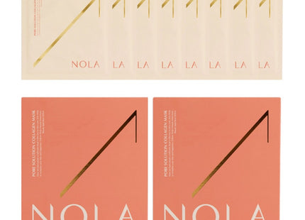 NORA FOR YOU SOLUTION Nora For You Solution Collagen Mask Pack, 4 Sheets, 2 Packs