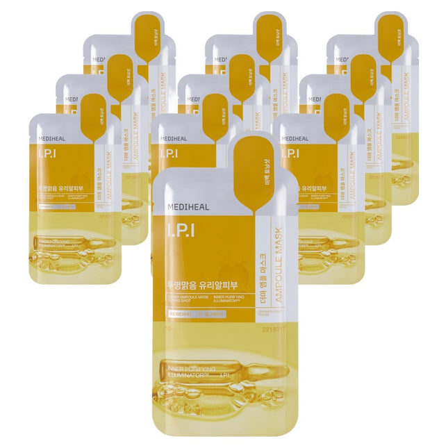MEDIHEAL  Derma Ampoule Mask IPI, 10 Sheets, 1 Set