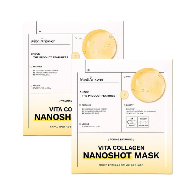 MEDI&SO  Vita Collagen Nanoshot Mask 10ea