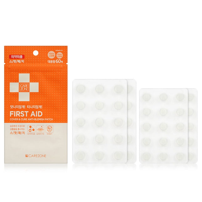 CAREZONE  Cover & Cure Anti-Blemish Patch, 60 Count, 1 Pack