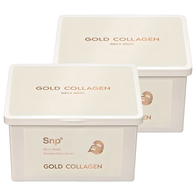 SNP  GOLD COLLAGEN DAILY PULL OUT MASK PACK 350g, 30ea, 2Pack