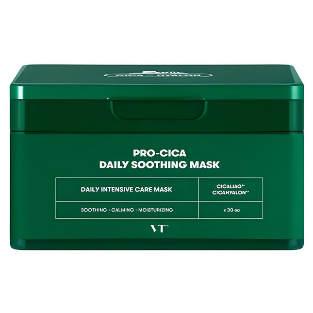 VT COSMETICS  PRO CICA DAILY SOOTHING MASK 30CT 1EA