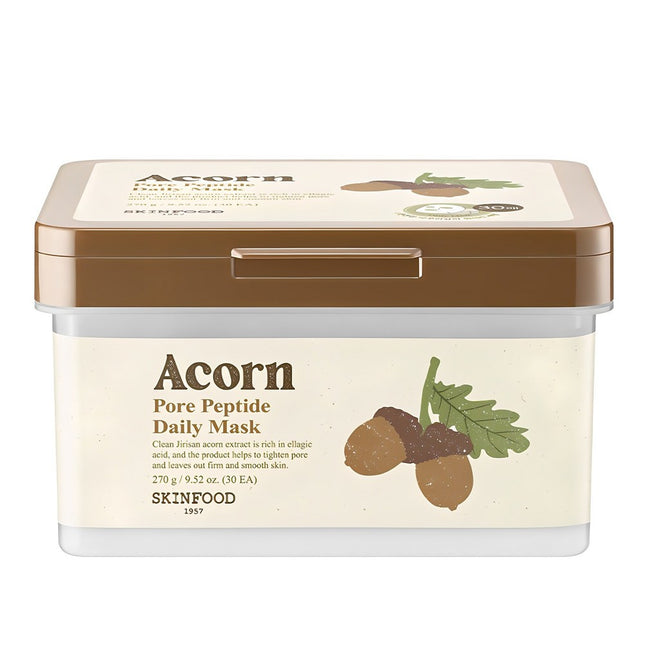 SKINFOOD  Acorn Pore Peptide Daily Mask 270g 30ea
