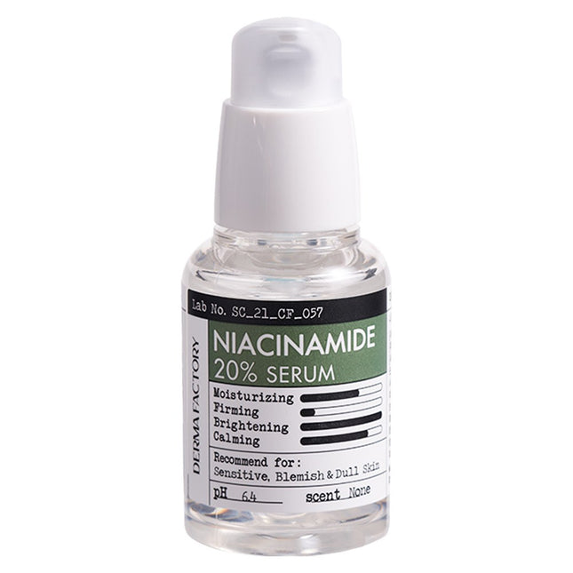 DERMAFACTORY Dermafactory Niacinamide 20% Serum, 30ml, 1 count