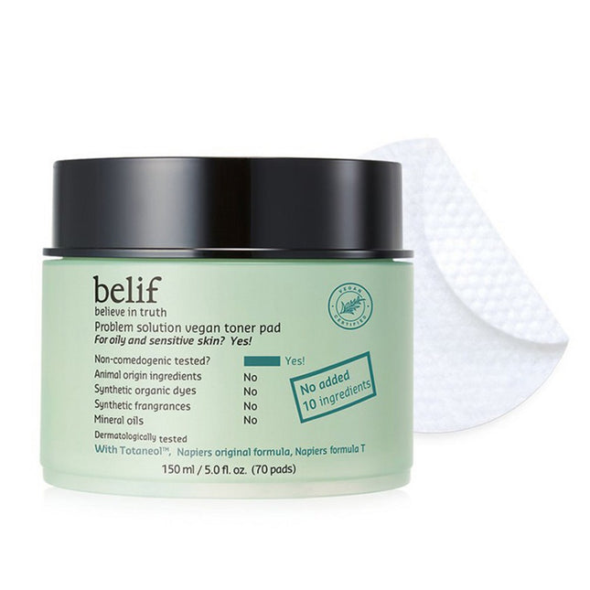 BELIF  Problem Solution Toner Pad 150ml 70ct 1pack