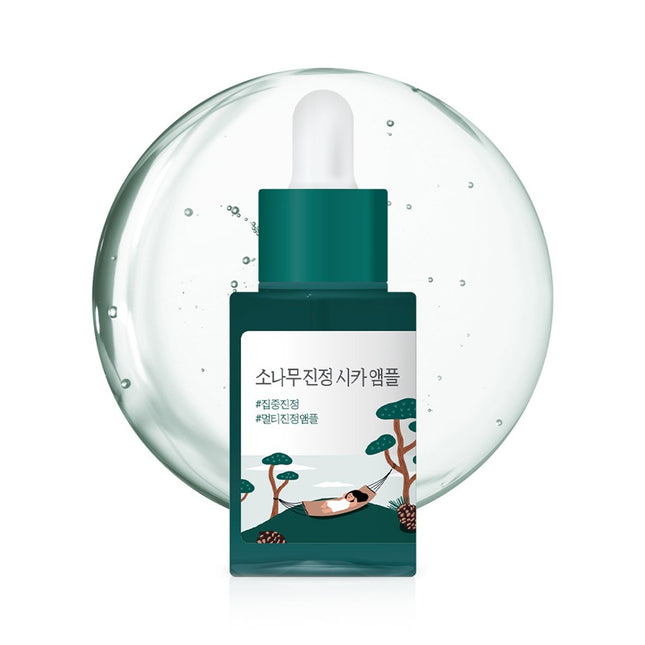 ROUND LAB  Pine Calming Cica Ampoule 30ml 1 Pack