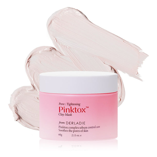 NONE Fore Tightening Pink Tox Pore Purifying Clay Mask, 60g, 1 Count