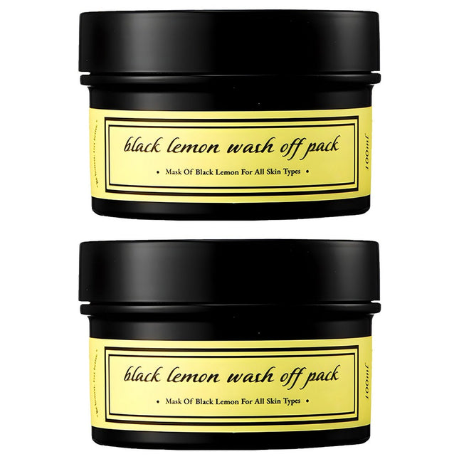 ATOMY  Black Lemon Wash Off Pack 100ml 2ea