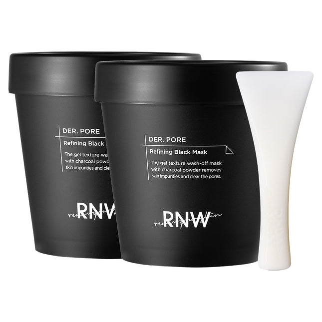 RNW The Pore Refining Black Mask, 1 Pack, 2 Sheets