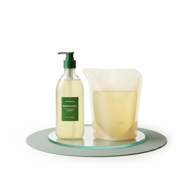 AROMATICA Rosemary Scalp Scaling Shampoo 400ml Double Set
