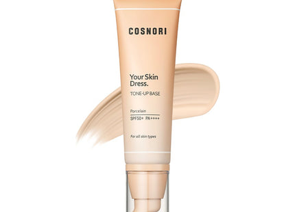 COSNOIR  YOUR SKIN DRESS TONE-UP BASE 50ML, Porcelain, 1 Count