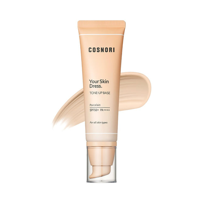 COSNOIR  YOUR SKIN DRESS TONE-UP BASE 50ML, Porcelain, 1 Count