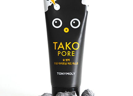 TONYMOLY  Tako Pore Charcoal Black Head Clear Mask, 1 Pack, 1 Count